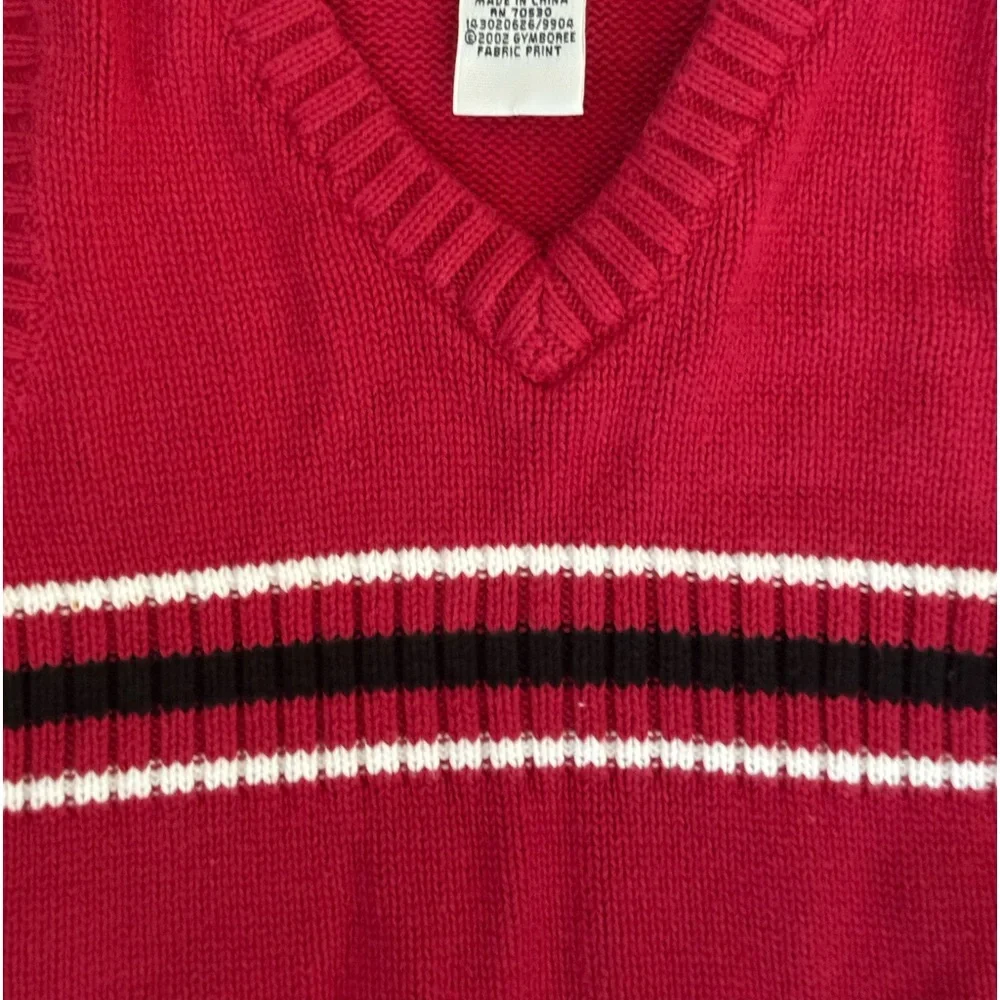 EUC Gymboree V-Neck Sweater Vest Size 12-18 months